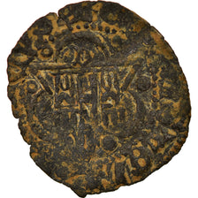 Coin, Spain, Castille and Leon, Henri IV, 1/2 Blanc, Cordoba, VF(20-25), Billon
