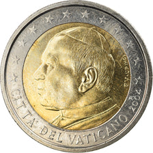 VATICAN CITY, Jean-Paul II, 2 Euro, 2004, Rome, MS(60-62), Bi-Metallic, KM:348