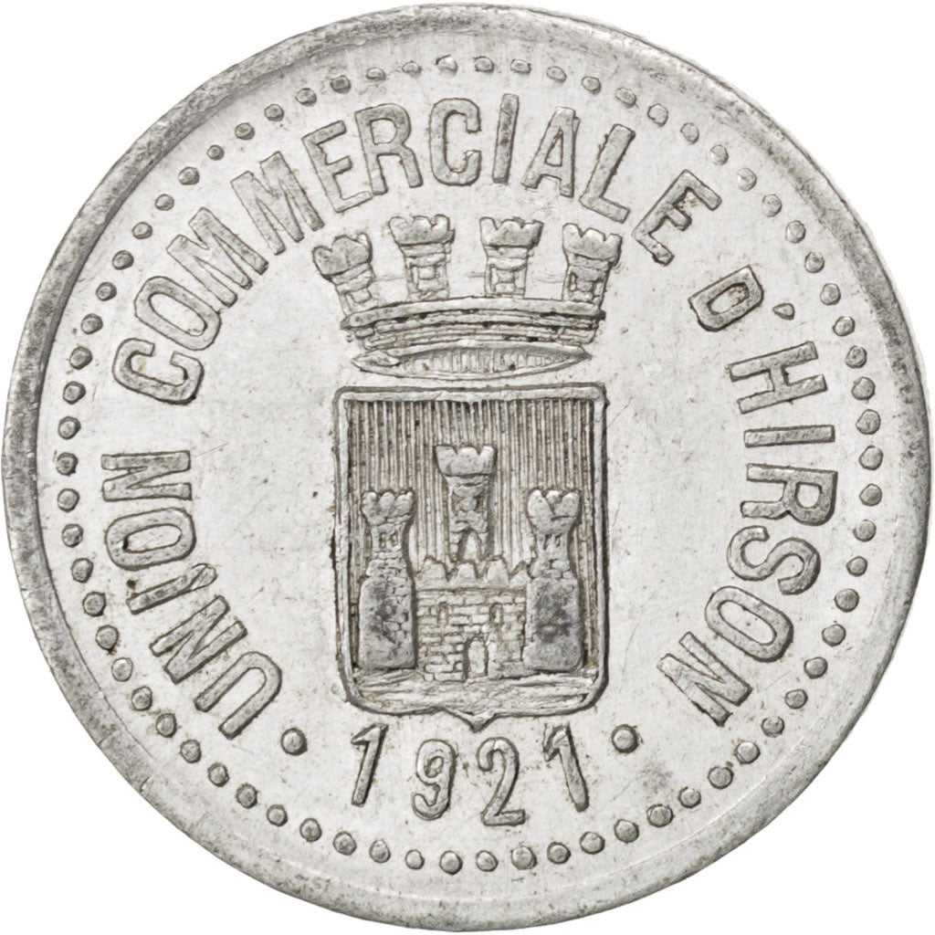 France, 5 Centimes, 1921, AU(50-53), Aluminium, Elie #10.1, 0.95