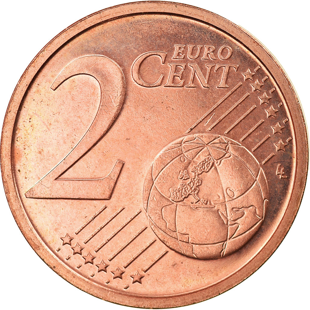 Vaticano, Jean-Paul II, 2 Euro Cent, 2004, Rome, SC, Cobre chapado en acero