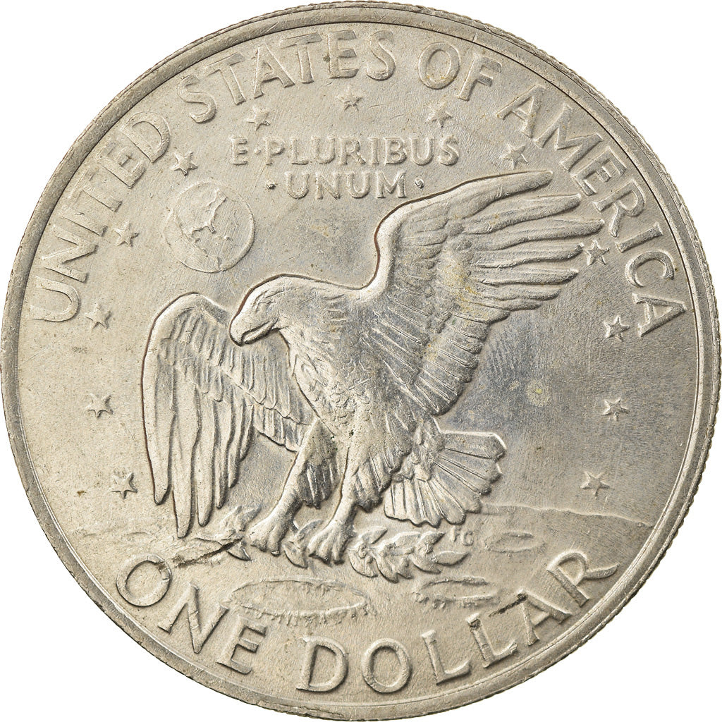 Coin, United States, Eisenhower Dollar, Dollar, 1971, U.S. Mint, Denver