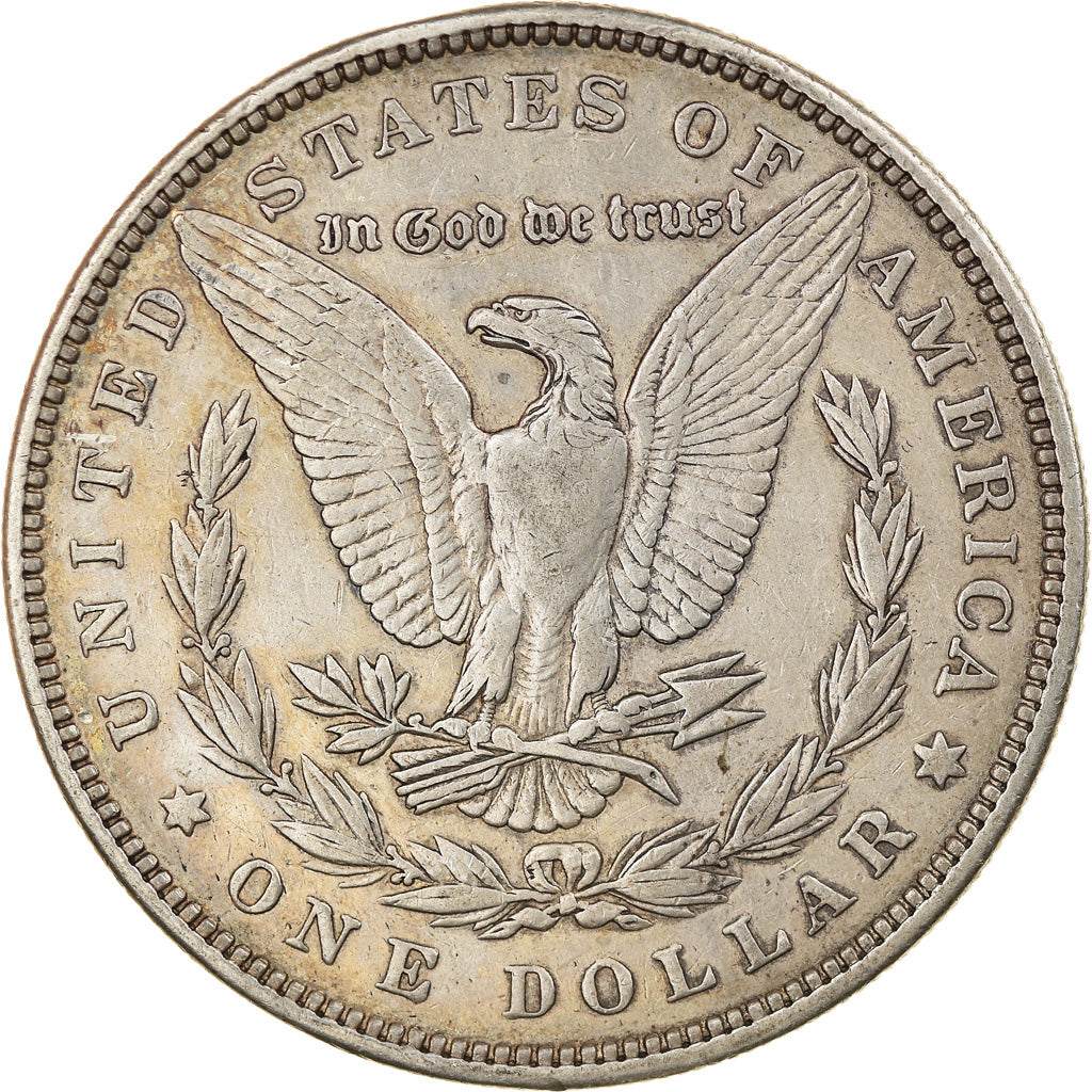 Coin, United States, Morgan Dollar, Dollar, 1887, U.S. Mint, Philadelphia
