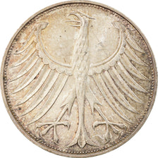 Monnaie, République fédérale allemande, 5 Mark, 1974, Karlsruhe, SUP, Argent
