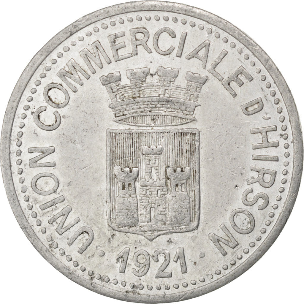 France, 10 Centimes, 1921, EF(40-45), Aluminium, Elie #10.2, 1.71