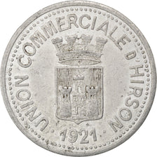 France, 10 Centimes, 1921, EF(40-45), Aluminium, Elie #10.2, 1.71