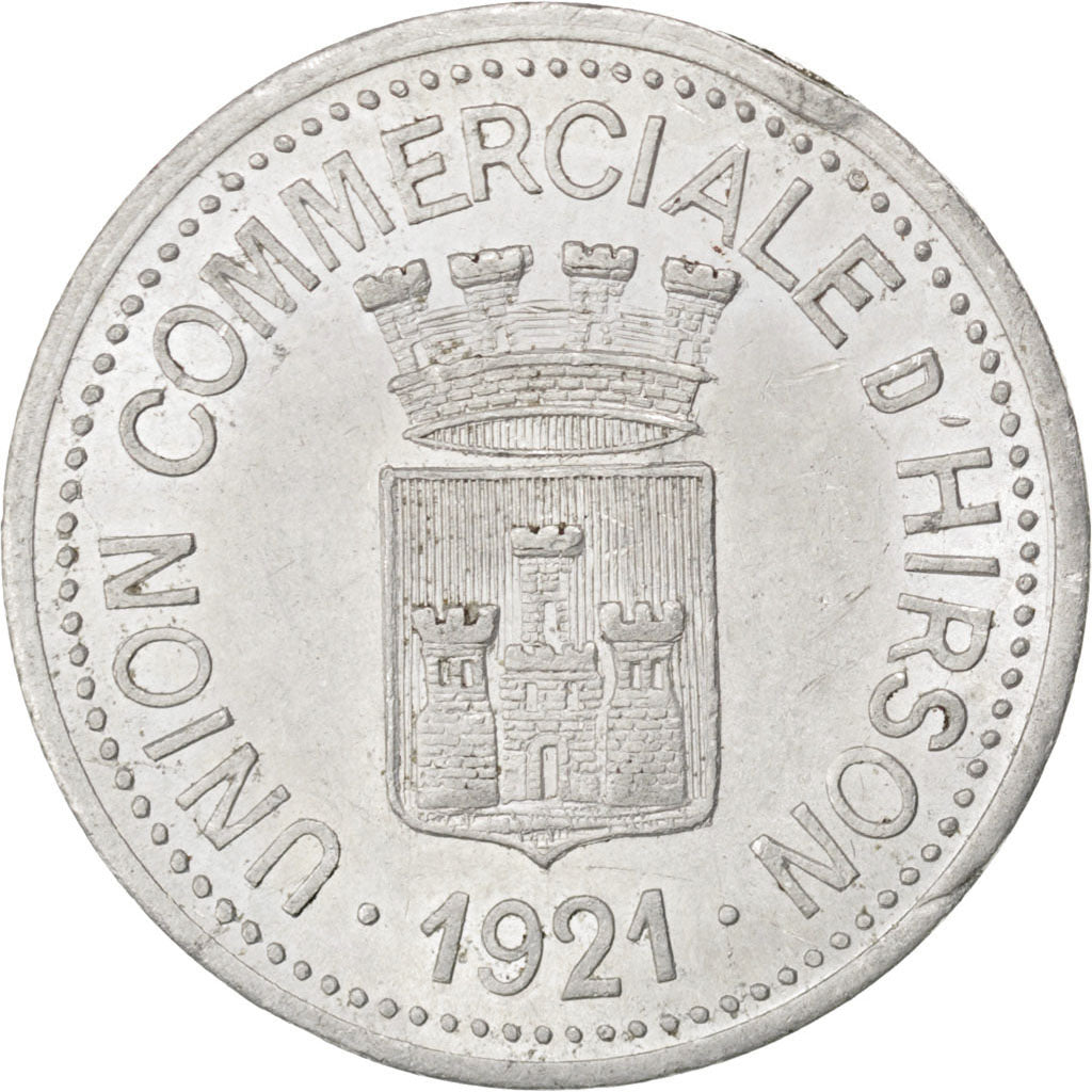 France, 10 Centimes, 1921, AU(55-58), Aluminium, Elie #10.2, 1.67