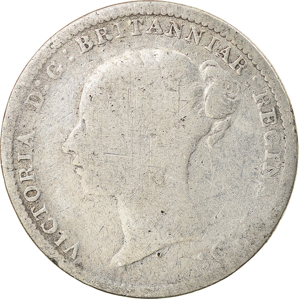 Coin, Great Britain, Victoria, 3 Pence, 1885, F(12-15), Silver, KM:730