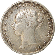 Coin, Great Britain, Victoria, 3 Pence, 1886, EF(40-45), Silver, KM:730