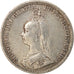 Coin, Great Britain, Victoria, 3 Pence, 1891, AU(50-53), Silver, KM:758