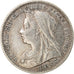 Coin, Great Britain, Victoria, 3 Pence, 1897, EF(40-45), Silver, KM:777