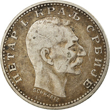 Coin, Serbia, Peter I, 50 Para, 1912, EF(40-45), Silver, KM:24.1