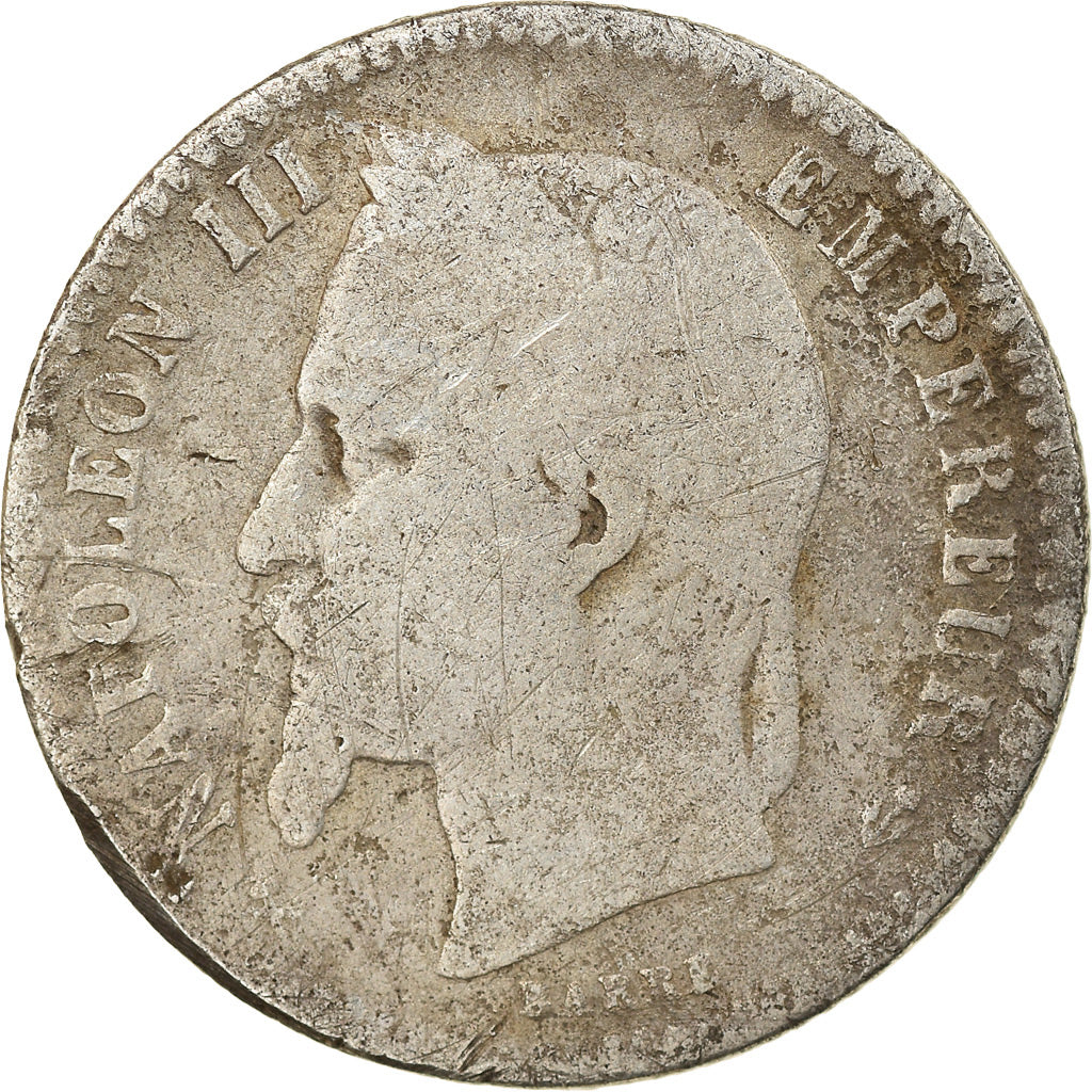 Coin, France, Napoleon III, Napoléon III, 50 Centimes, 1866, Bordeaux
