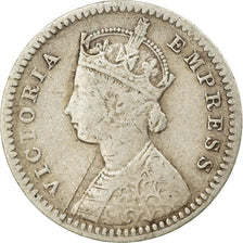 Coin, INDIA-BRITISH, Victoria, 2 Annas, 1891, VF(30-35), Silver, KM:488