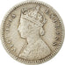 Coin, INDIA-BRITISH, Victoria, 2 Annas, 1891, VF(30-35), Silver, KM:488
