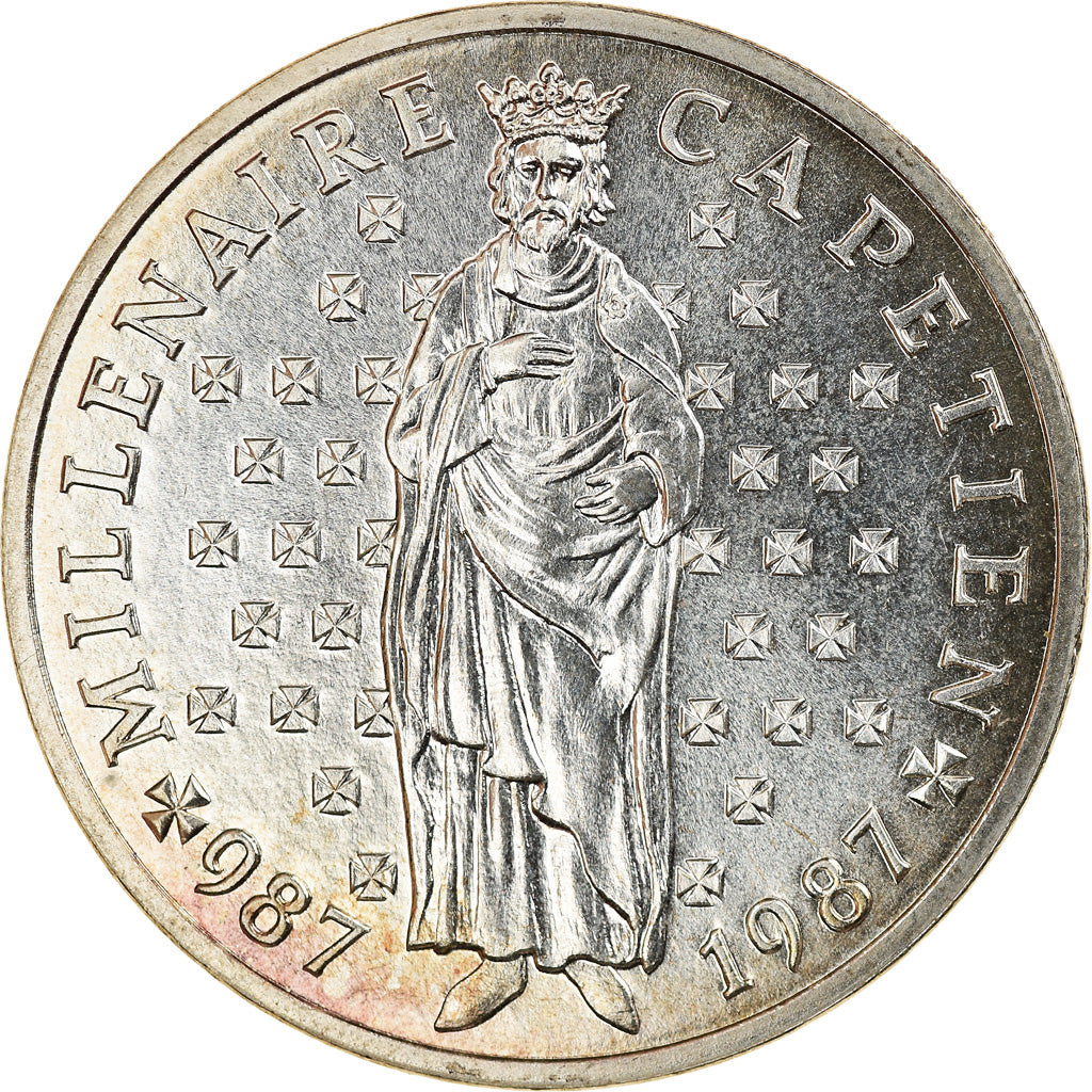 Coin, France, 10 Francs, 1987, Paris, MS(64), Silver, KM:961a, Gadoury:820