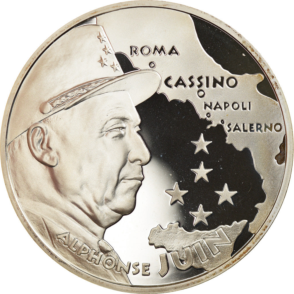 Coin, France, Alphonse Juin, 100 Francs, 1994, Proof, MS(65-70), Silver, KM:1041