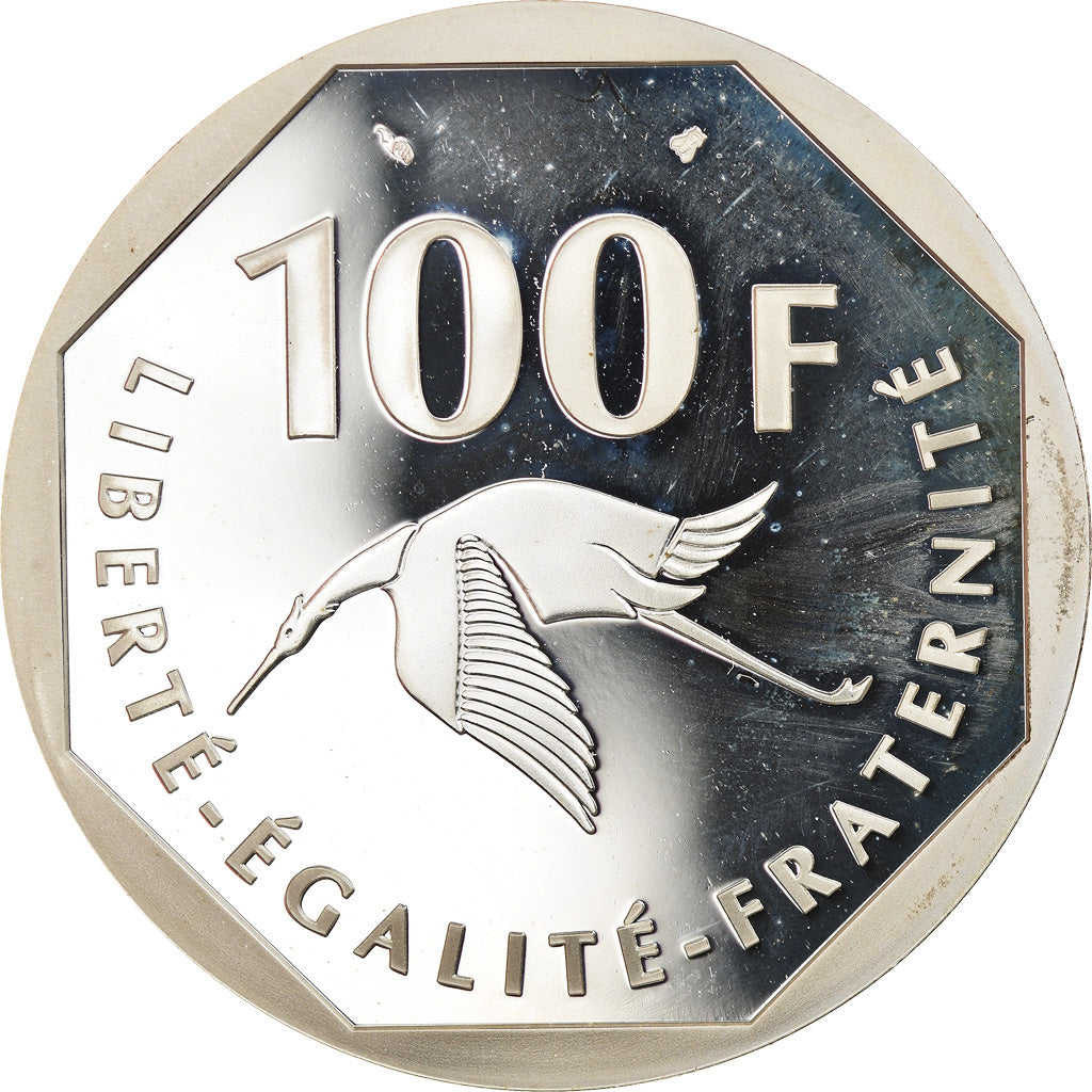 Coin, France, 100 Francs, 1997, Proof, MS(65-70), Silver, KM:1196