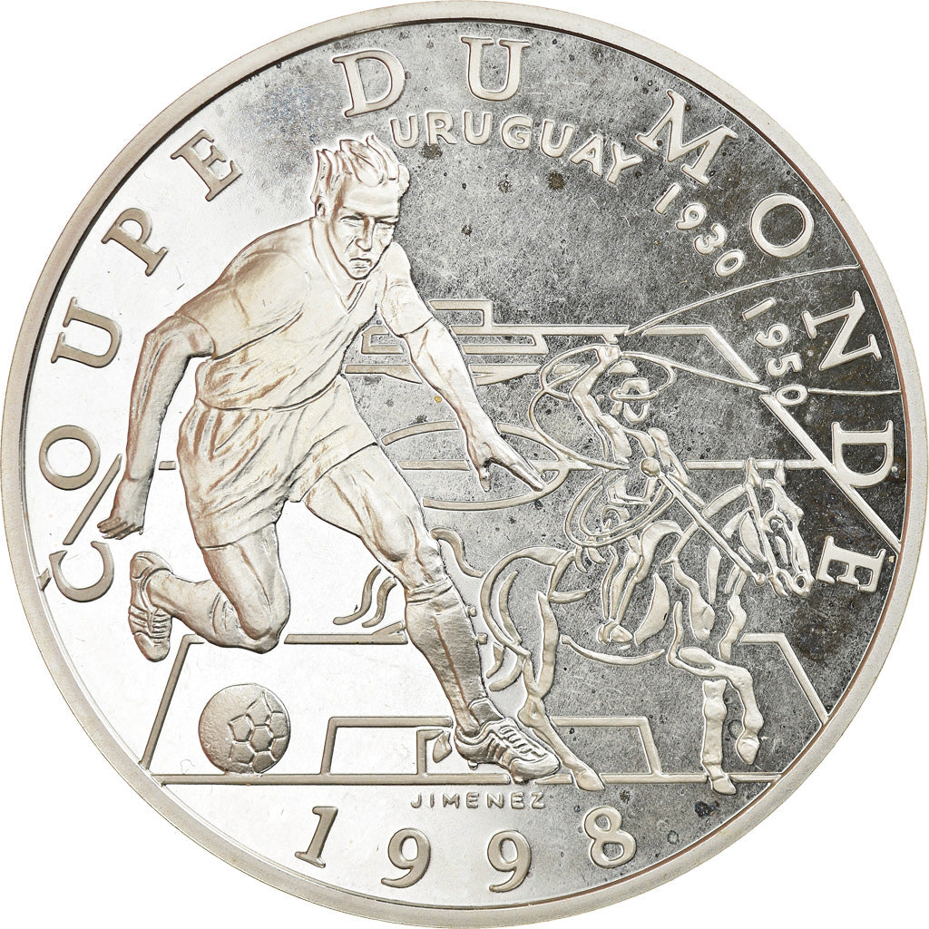 Coin, France, Coupe du Monde - Uruguay, 10 Francs, 1996, Paris, Proof