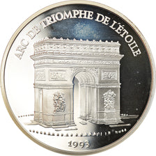Moneta, Francia, Arc de Triomphe, 100 Francs-15 Ecus, 1993, Proof, FDC, Argento