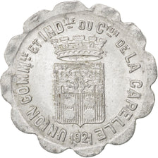 France, 5 Centimes, 1921, AU(50-53), Aluminium, Elie #10.1, 0.87