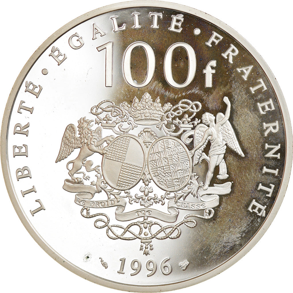 Moneta, Francia, 100 Francs, 1996, Proof, FDC, Argento, KM:1138