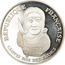 Coin, France, Clovis, 100 Francs, 1996, Proof, MS(65-70), Silver, KM:1180