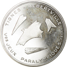 Munten, Frankrijk, Jeux paralympiques -  Oiseau disloqué, 100 Francs, 1992