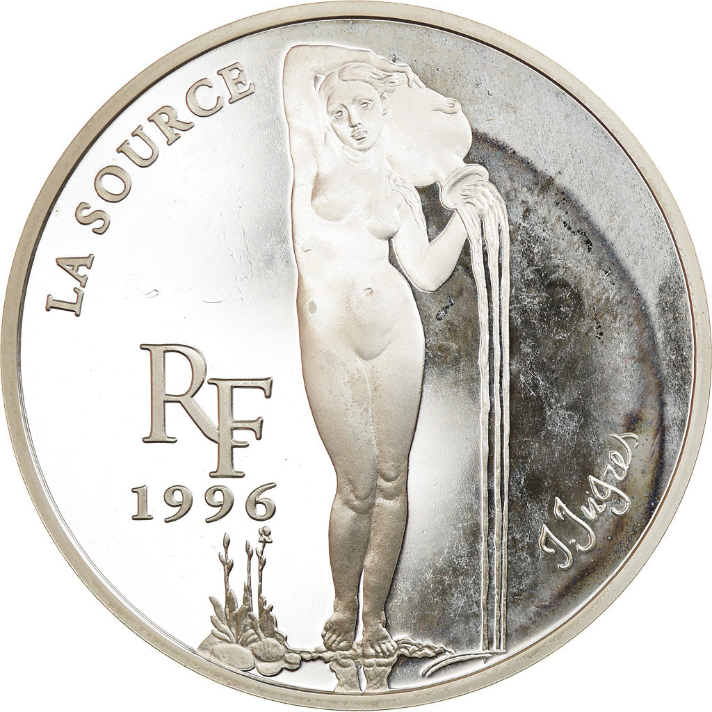 Coin, France, 10 Francs-1.5 Euro, 1996, Paris, Proof, MS(65-70), Silver, KM:1121