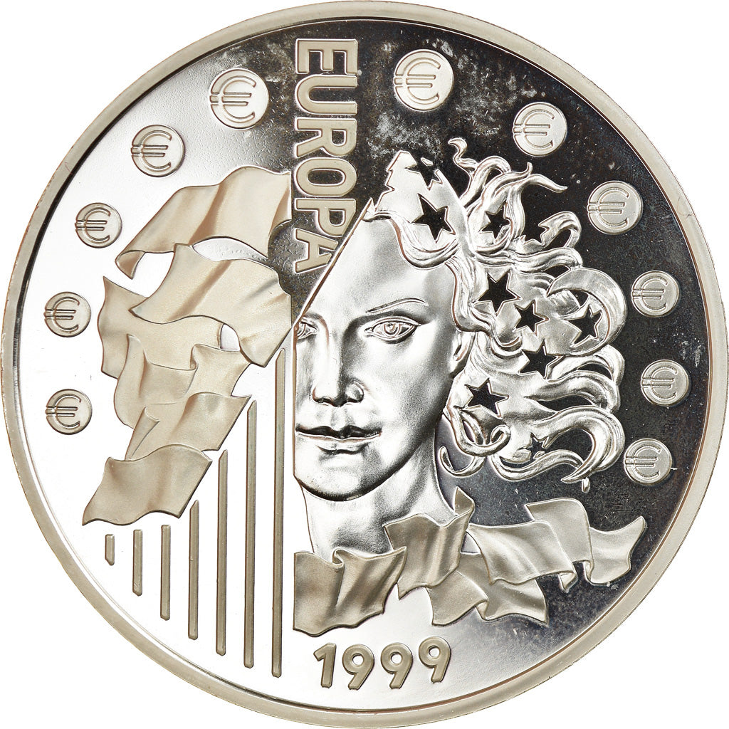 Monnaie, France, 6.55957 Francs, 1999, Proof, FDC, Argent, KM:1258