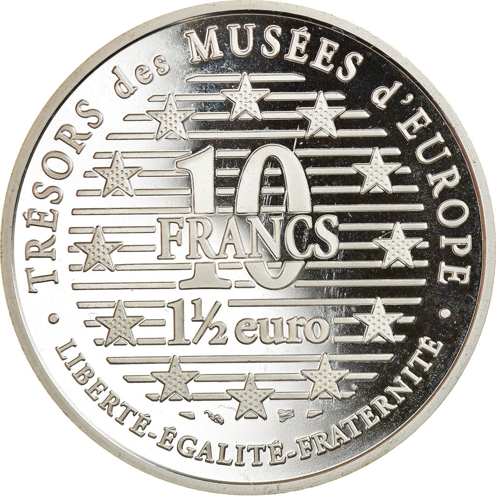 Moneta, Francia, 10 Francs-1.5 Euro, 1996, Paris, Proof, FDC, Argento, KM:1146