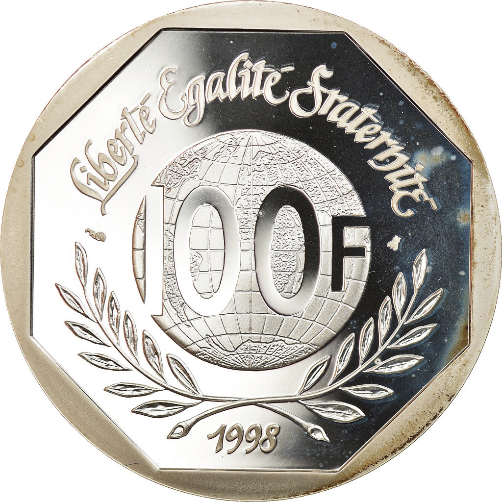 Coin, France, 100 Francs, 1998, Paris, Proof, MS(65-70), Silver, KM:1397