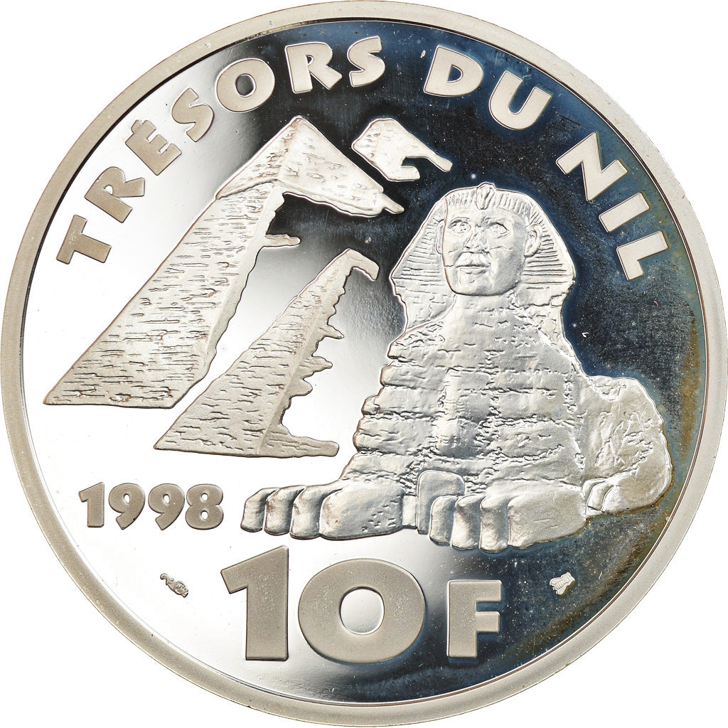 Coin, France, 10 Francs, 1998, Proof, MS(65-70), Silver, KM:1206, Gadoury:C220