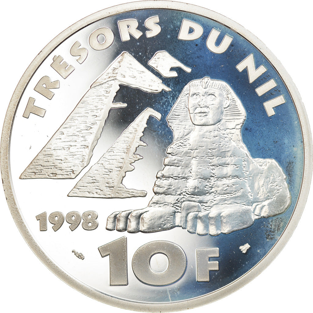 Coin, France, 10 Francs, 1998, Proof, MS(65-70), Silver, KM:1207, Gadoury:C221