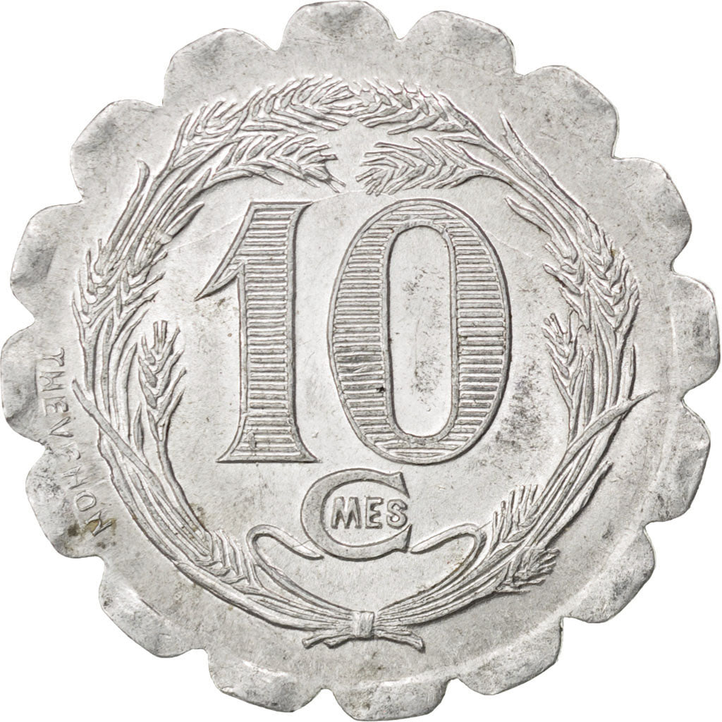 Moneta, Francia, 10 Centimes, 1921, SPL-, Alluminio, Elie:10.2
