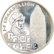 Coin, France, Champollion, 10 Francs, 1998, Proof, MS(65-70), Silver, KM:1205