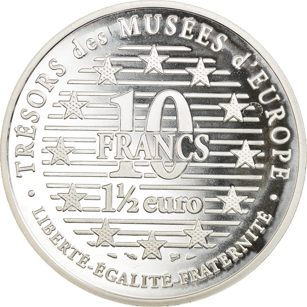 Monnaie, France, 10 Francs-1.5 Euro, 1997, Proof, FDC, Argent, Gadoury:C185