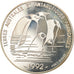 Moneta, Francia, Terres Australes, 100 Francs, 1992, Paris, Proof, FDC, Argento