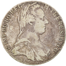 Coin, Austria, Joseph II, Thaler, 1780, Vienna, Official restrike, VF(30-35)