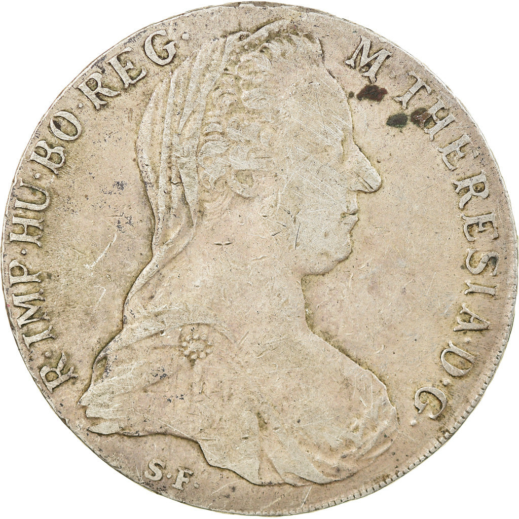 Coin, Austria, Joseph II, Thaler, 1780, Vienna, Official restrike, EF(40-45)