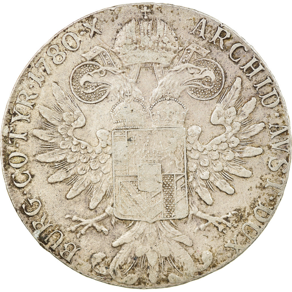 Coin, Austria, Joseph II, Thaler, 1780, Vienna, Official restrike, EF(40-45)