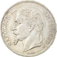 Monnaie, France, Napoléon III, 5 Francs, 1868, Strasbourg, TTB, Argent