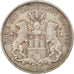 Moneta, Landy niemieckie, HAMBURG, 3 Mark, 1911, Hamburg, AU(50-53), Srebro