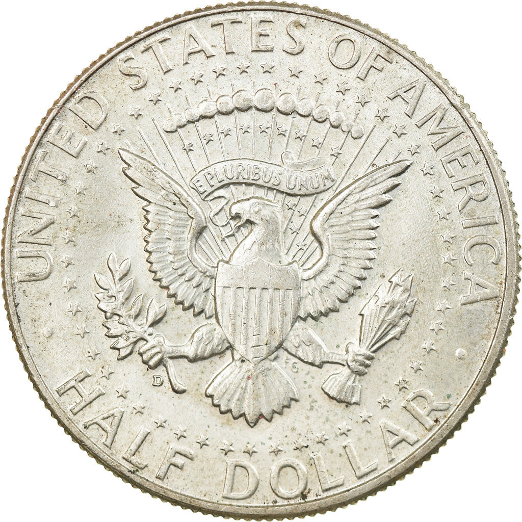 Coin, United States, Kennedy Half Dollar, Half Dollar, 1964, U.S. Mint
