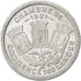 France, 5 Centimes, 1921, AU(50-53), Aluminium, Elie #10.1, 1.29