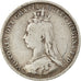 Großbritannien, Victoria, 3 Pence, 1888, SS+, Silber, KM:758