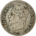 Moeda, França, Napoleon III, Napoléon III, 20 Centimes, 1866, Bordeaux