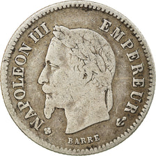 Coin, France, Napoleon III, Napoléon III, 20 Centimes, 1867, Strasbourg