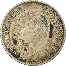 Münze, Frankreich, Napoleon III, Napoléon III, 20 Centimes, 1867, Strasbourg