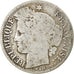 Moneda, Francia, 50 Centimes, 1850, Paris, BC+, Plata, KM:769.1, Gadoury:411