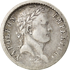 Monnaie, France, Napoléon I, 1/2 Franc, 1808, Strasbourg, TB+, Argent, KM:680.3